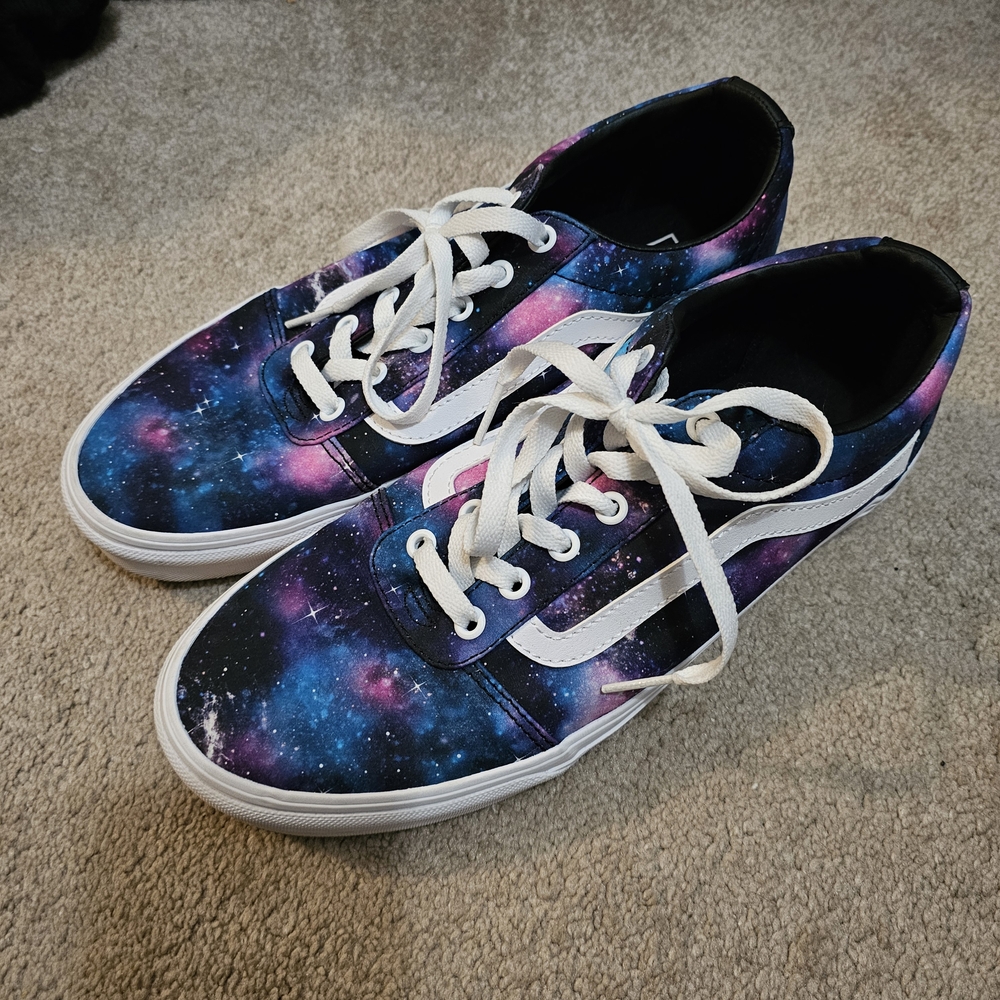 Vans Galaxy Old Skool Canvas Sneakers